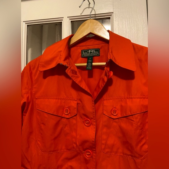 Ralph Lauren orange spring jacket - Picture 3 of 5